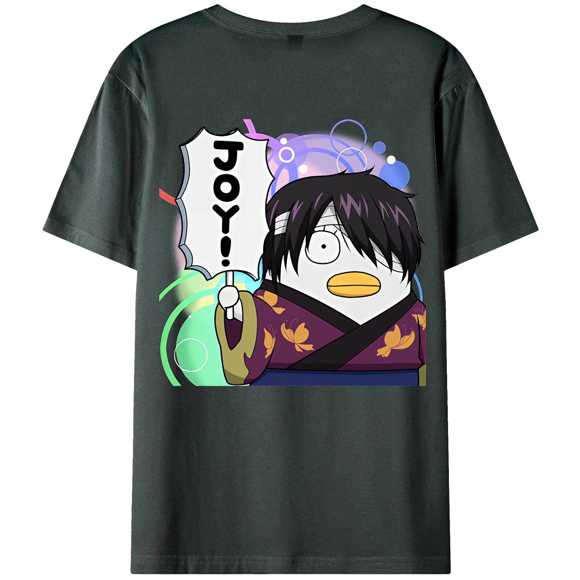 （画像用） ぎんたま 坂田銀時（さかたぎんとき） 神楽 志村新八（しむら しんぱち） GINTAMA Sakata Gintoki Kagura Shimura Shinpachi 綿100％ メンズ半袖Tシャツ（バックプリント） 通気性